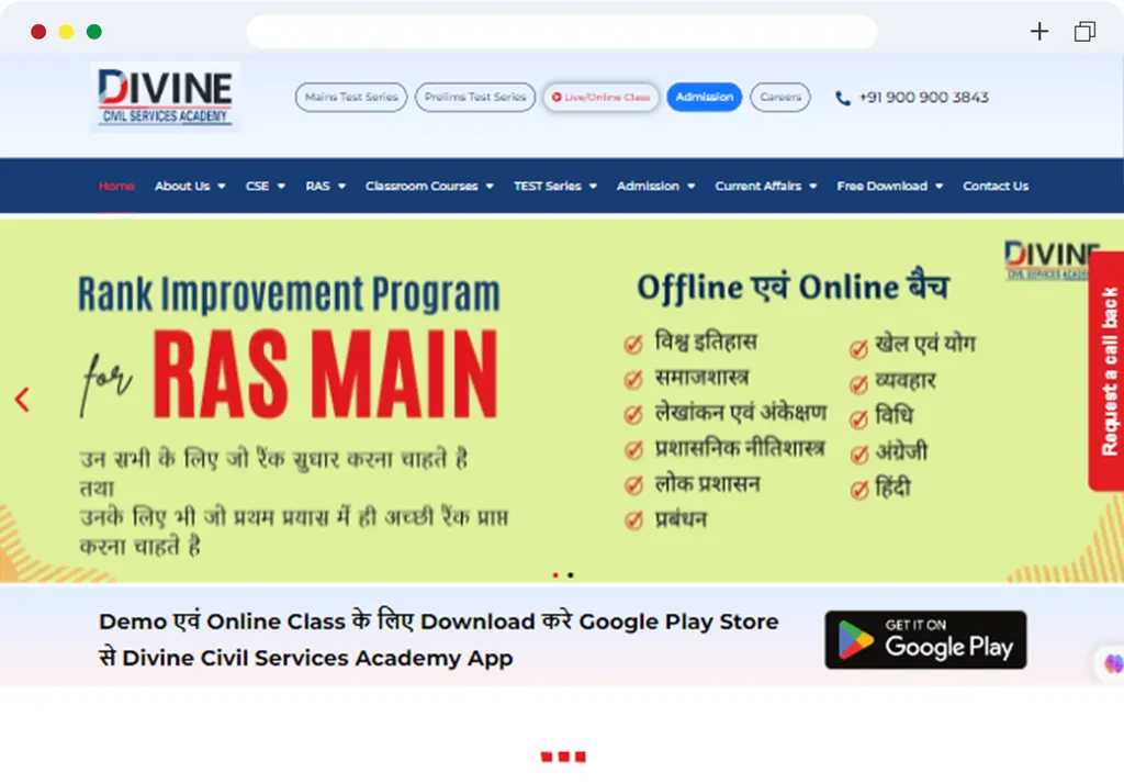 Divine Civil Services Academy