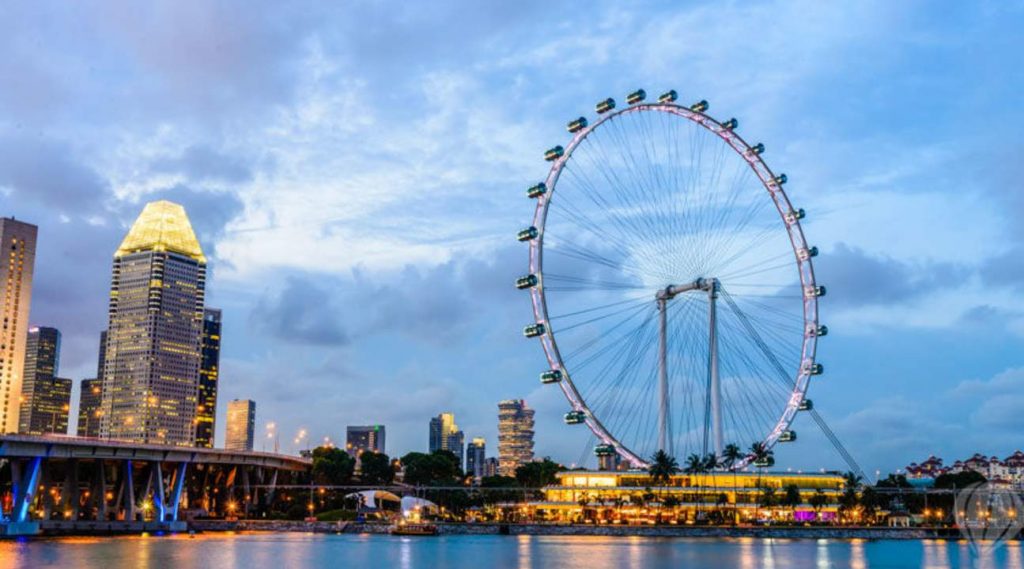 Get a birdseye view of the city, by getting up to a high observation wheel, 