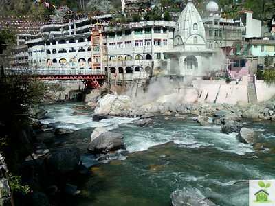 Temple in manikarna- Shimla manali tour package