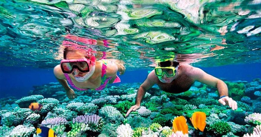 Water sports such as scuba diving, surfing and kayaking can be experienced with your loved ones at Maldives tourist packages from india