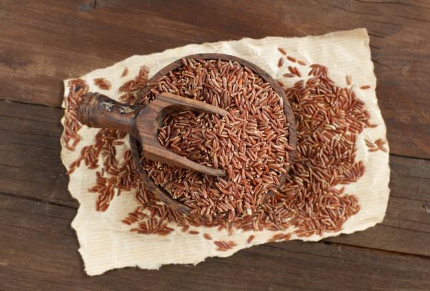 Brown rice is low in fats and high in nutrients