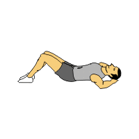 Crunches is the best exercise to reduce belly fat
