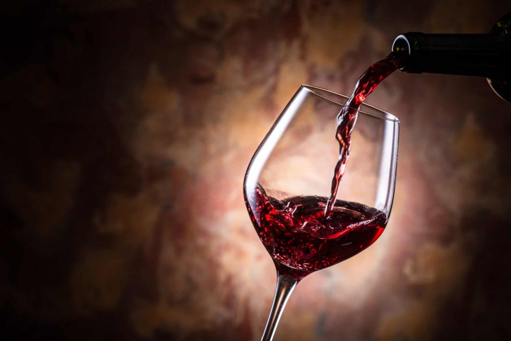 Red wine helps in glowing skin as well as it reduces belly fat also.