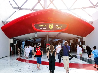 Dubai ferrari world