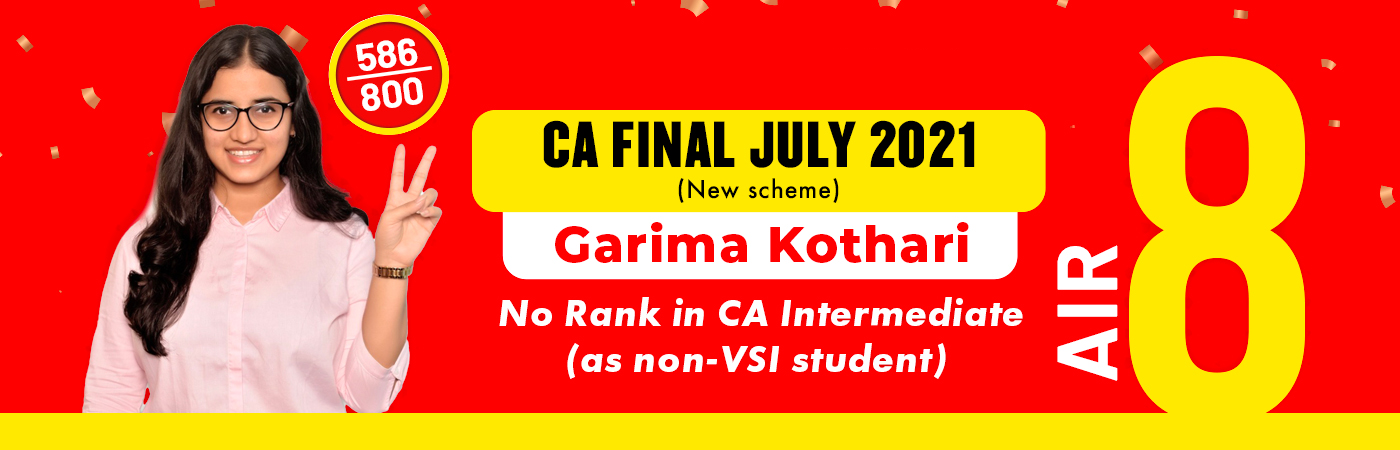 Garima Kothari CA Final Result