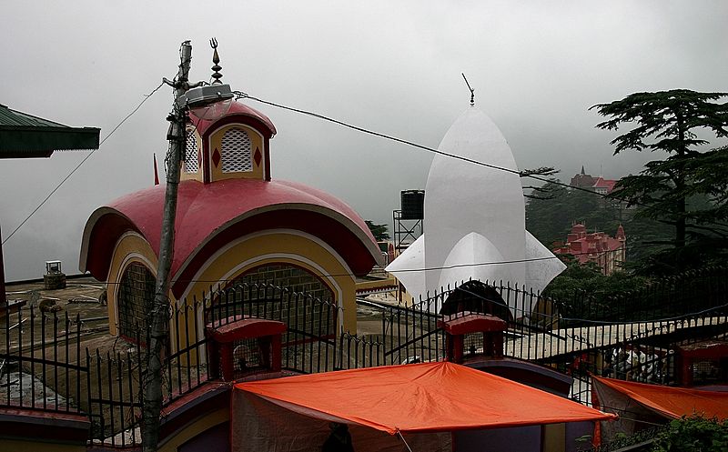 Best place for sightseeing Kali bari temple Shimla himachal