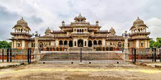 Famous Albert hall in Jaipur