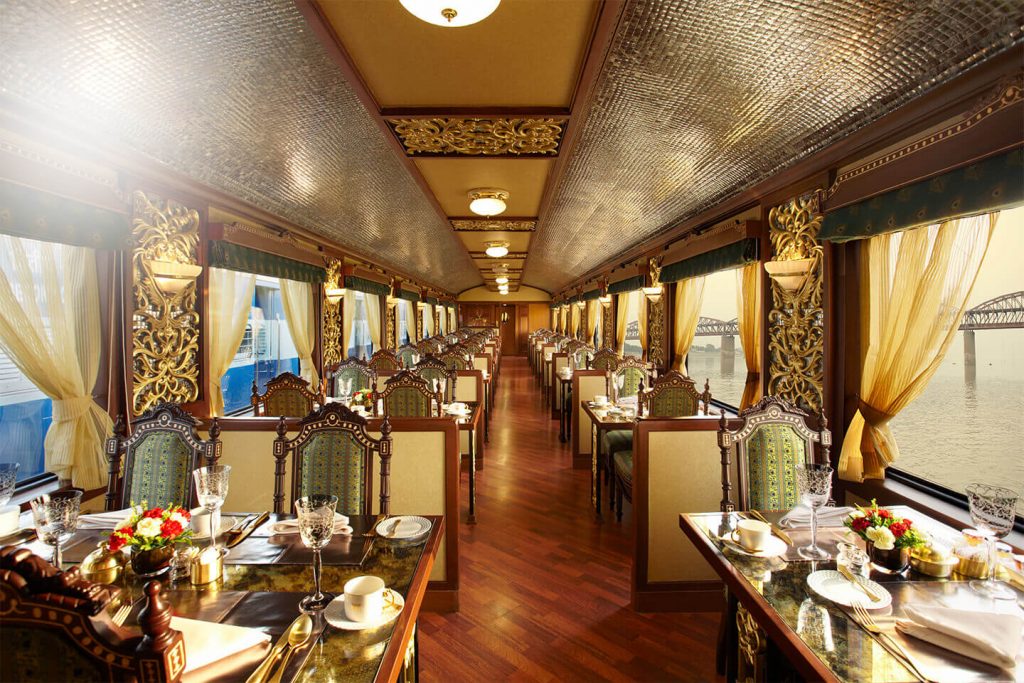The luxurious train Maharaja Express
