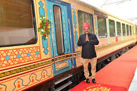 The Luxurious palace on wheels train