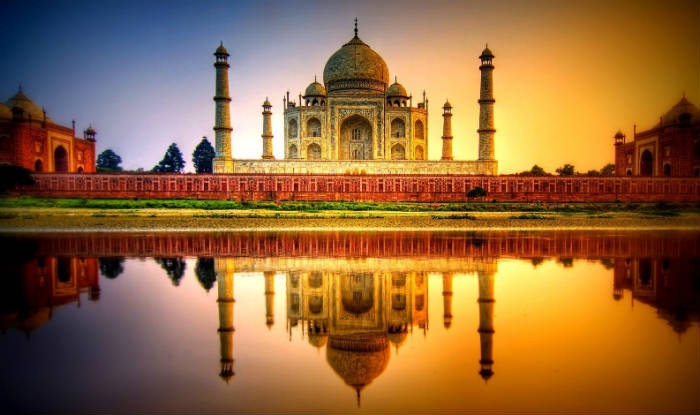 The Taj Mahal, Agra best halt on golden triangle India tour