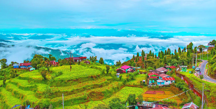 Luxury & natural place darjeeling in india for holidays