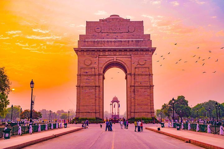 India gate in delhi | top site of delhi jaipur agra