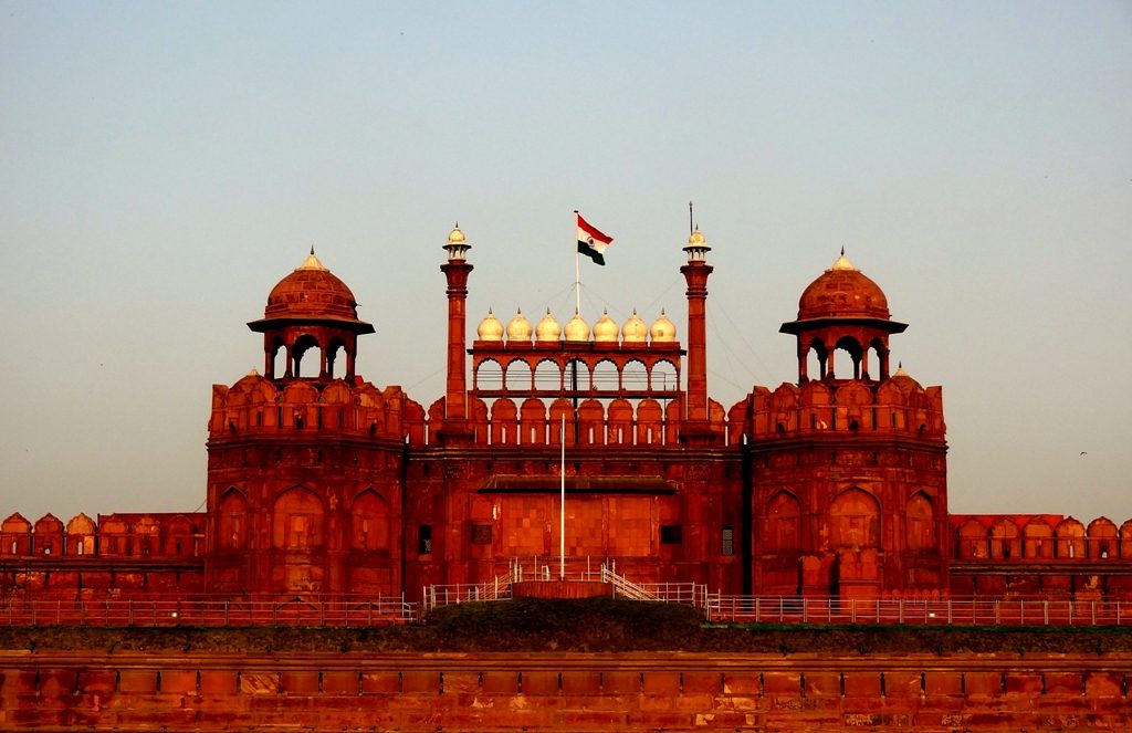 Red fort in delhi