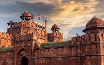 The Red fort delhi