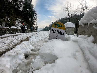Climate in manali