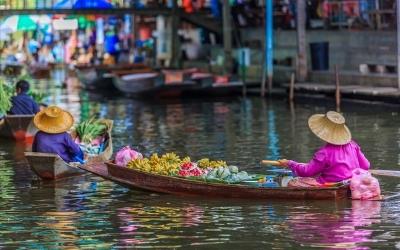 Floating Market of Bangkok