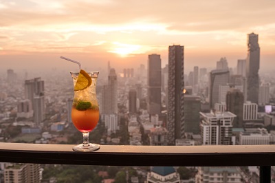 roof top bar in bangkok
