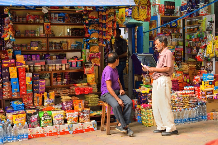 street shops of india