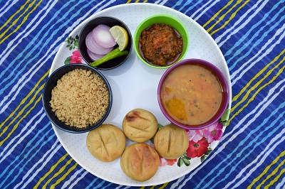 Dal Bati Churma the famous food of Rajasthan