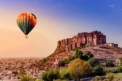Things to do in Rajasthan Hot-air Balloon Ride