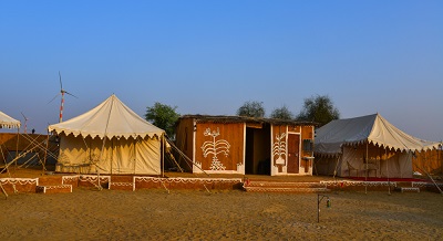 Desert camping in Rajasthan