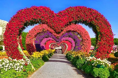 hearts passage dubai miracle garden