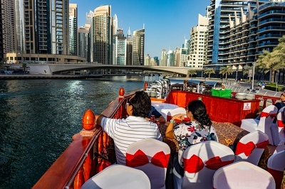 Dinner at dhow cruise