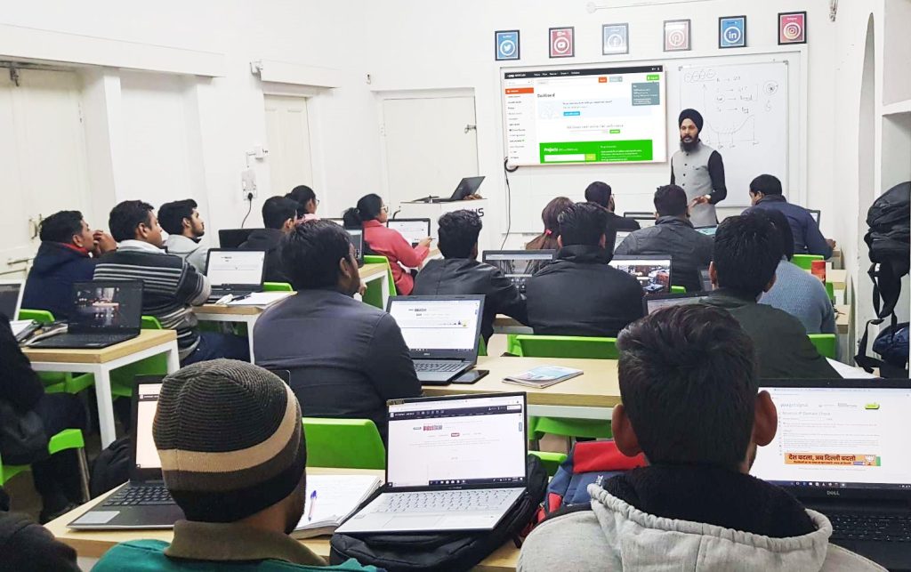 Quibus Trainings: Digital Marketing Institute in Jaipur Classroom