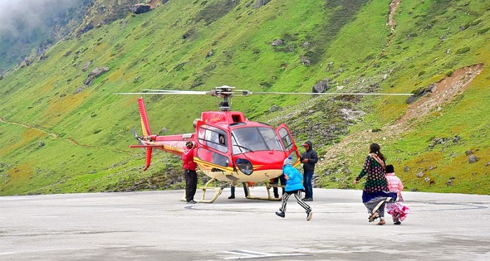 Chardham yatra by helicopter