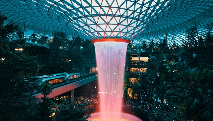 Indoor Waterfall