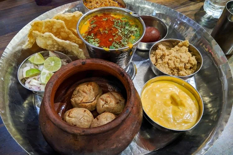 Rajasthani thali