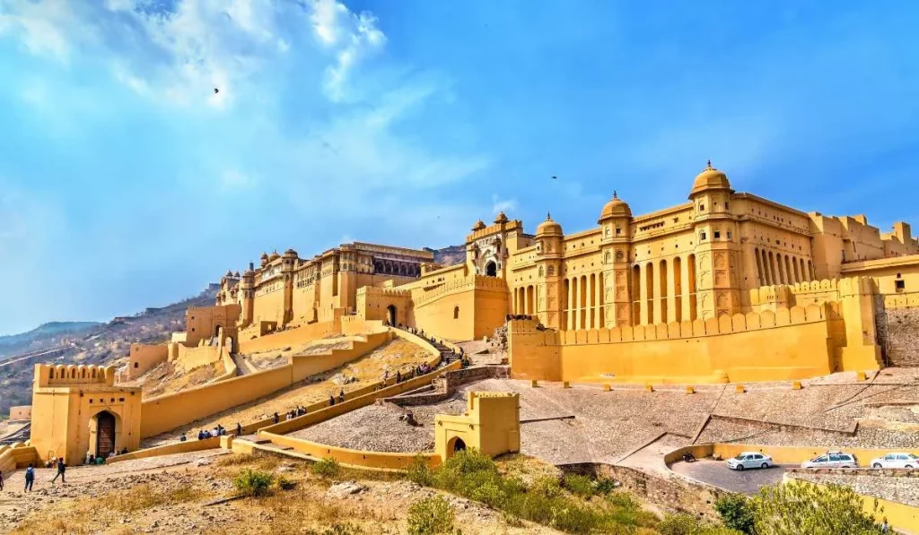 Amer Fort, Jaipur .One of the most beautiful forts in Rajasthan